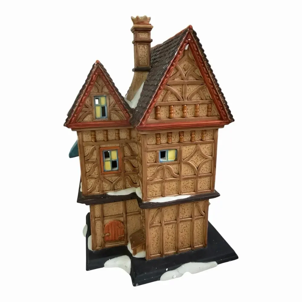 RARE Vintage 2007 Dept 56 Dickens Village Wellbourn Bros Lanterns **READ